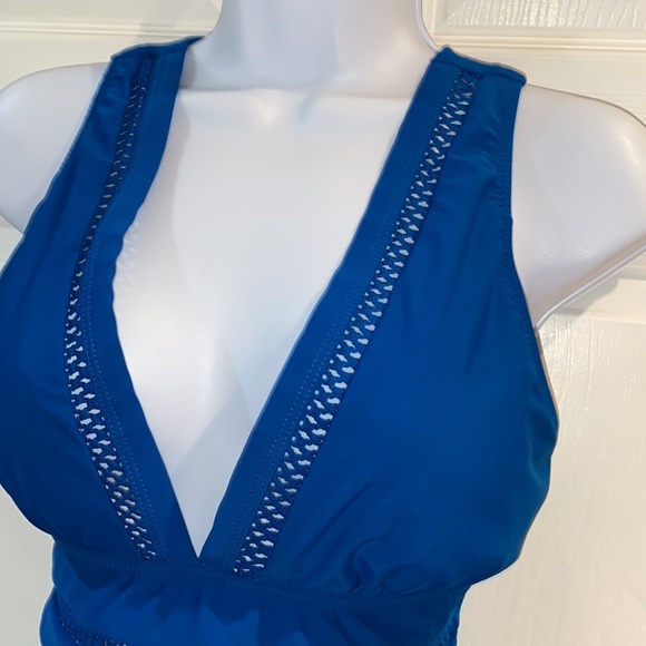 Tempt Me Ladies One Piece Sexy Mesh Hollow Out Bathing Suit Size Medium - Picture 2 of 12